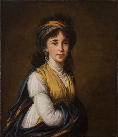 Retrato da princesa Belozersky de Elisabeth Louise Vigee Lebrun
